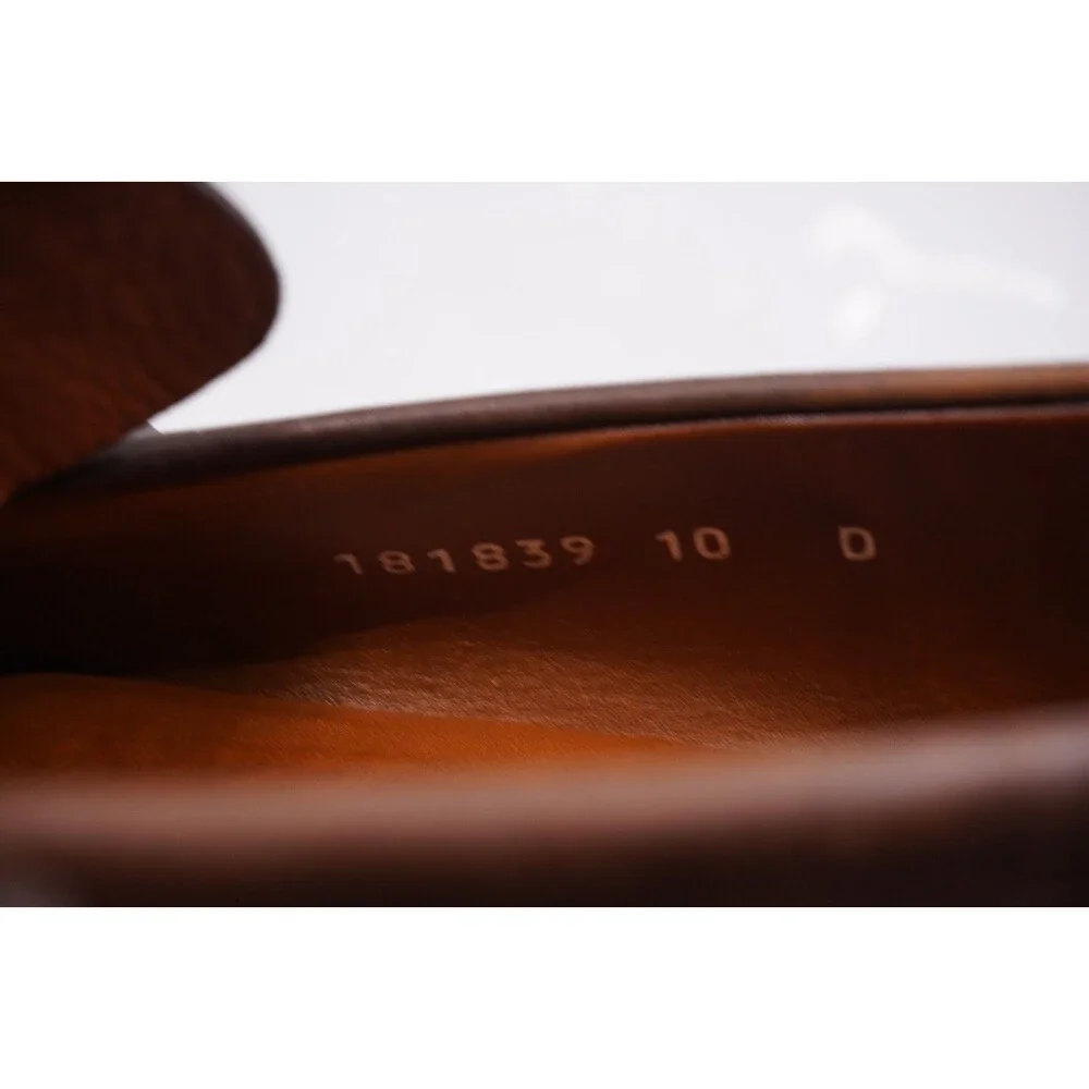 Authentic Gucci GG Donnie Brown Mens Leather Loafer US10 EU43.5 UK9.5 Read - Picture 8 of 9